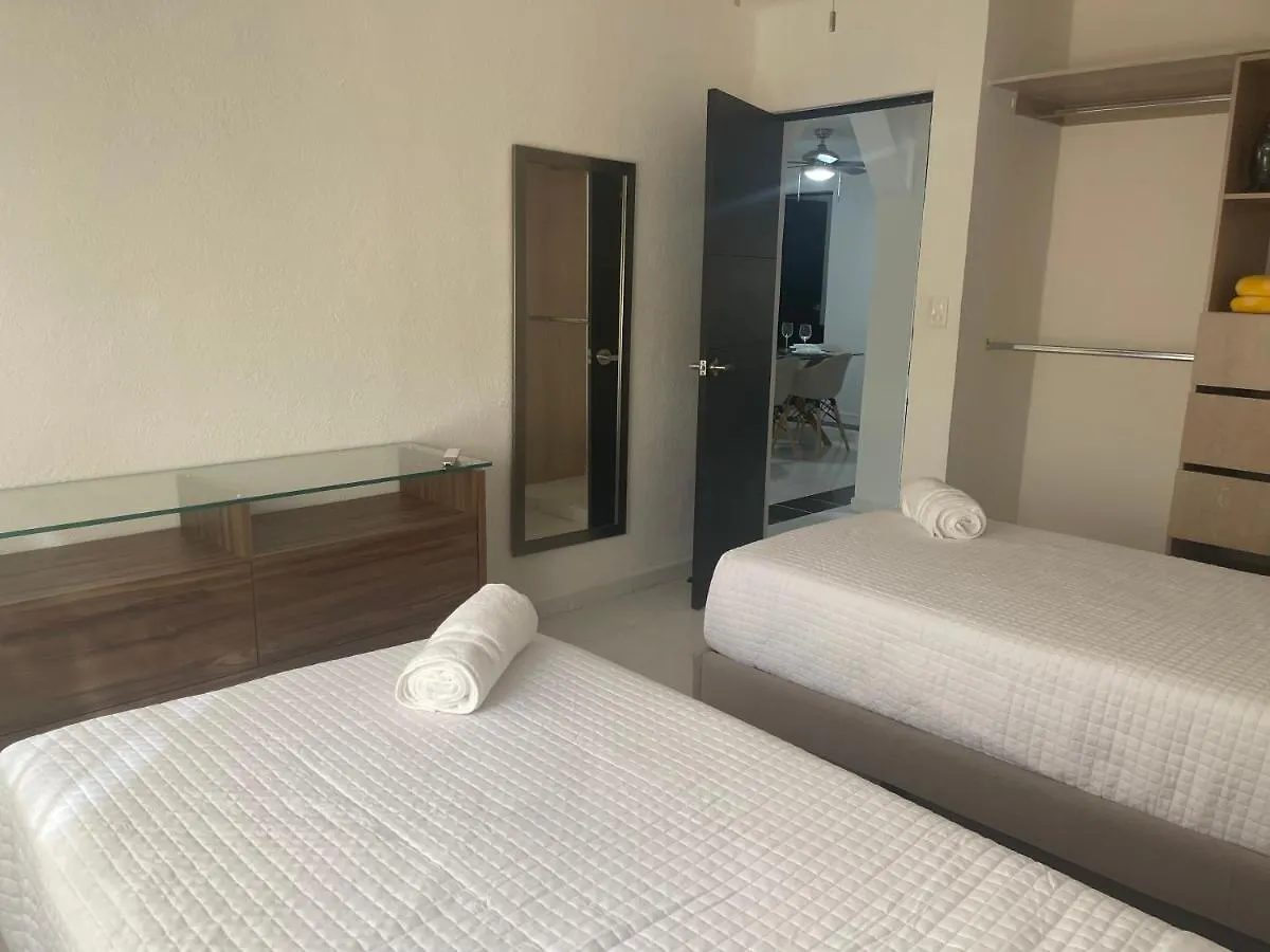 Deco 2 Downtown 3 Bed Apartment Renewed Cancun